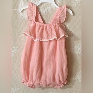 Janie & Jack Baby Girl Size 0-3 Months Bubble